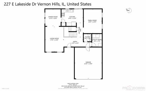 Tiny photo for 227 E Lakeside Drive, Vernon Hills, IL 60061 (MLS # 12730073)