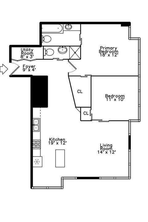 Tiny photo for 30 E Huron Street #907, Chicago, IL 60611 (MLS # 12501637)