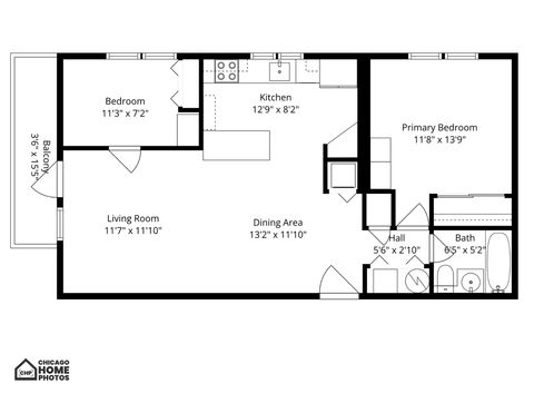 Tiny photo for 2501 W Bryn Mawr Avenue #506, Chicago, IL 60659 (MLS # 12523230)