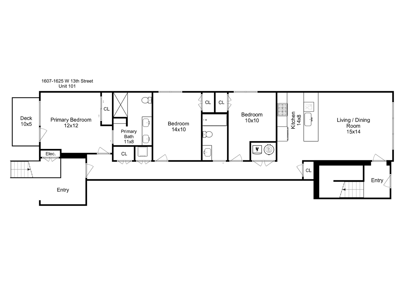 Chicago, Illinois 60608, United States, 3 Bedrooms Bedrooms, ,2 BathroomsBathrooms,Residential,Active,221869