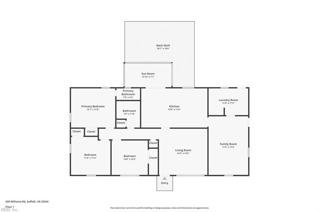 Photo of 420 Williams Road, Suffolk, VA 23434 (MLS # 10613896)