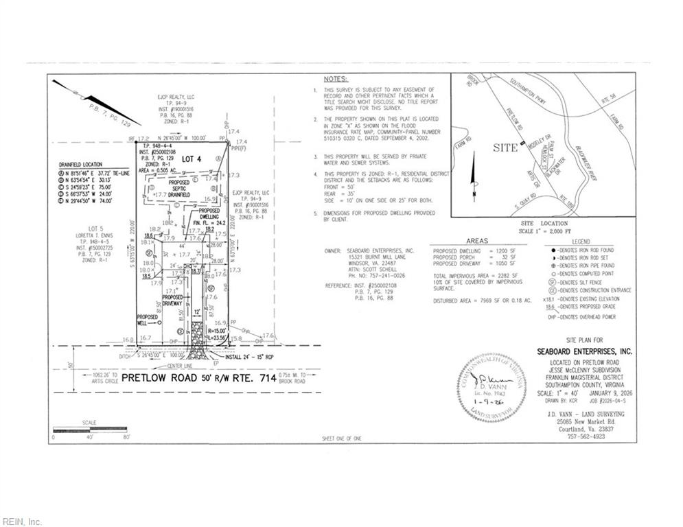 Photo of Lot 4 Pretlow Road, Franklin, VA 23851 (MLS # 10649968)