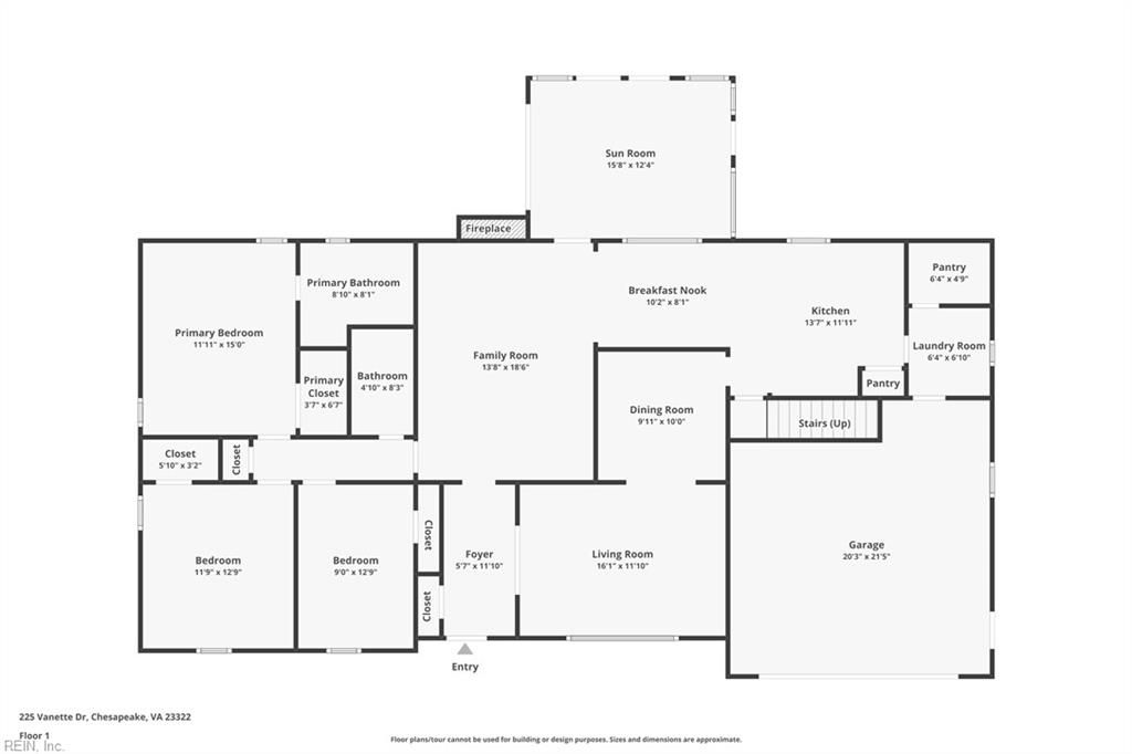 Photo of 225 Vanette Drive, Chesapeake, VA 23322 (MLS # 10626549)