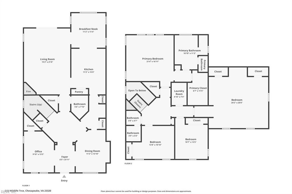 Photo of 215 Wildlife Trace, Chesapeake, VA 23320 (MLS # 10615278)