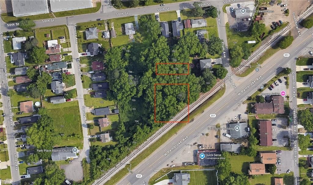 Photo of .51+AC Vaughan Avenue, Hampton, VA 23661 (MLS # 10604710)