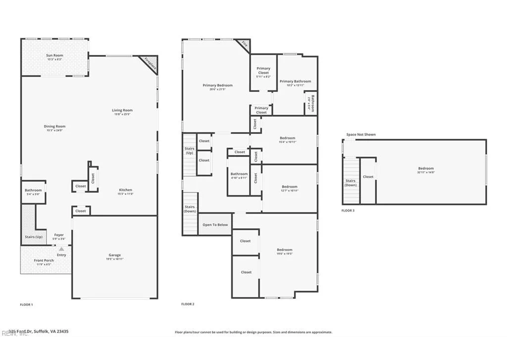 Suffolk, Virginia 23435, United States, 4 Bedrooms Bedrooms, ,3 BathroomsBathrooms,Residential,Active,254096