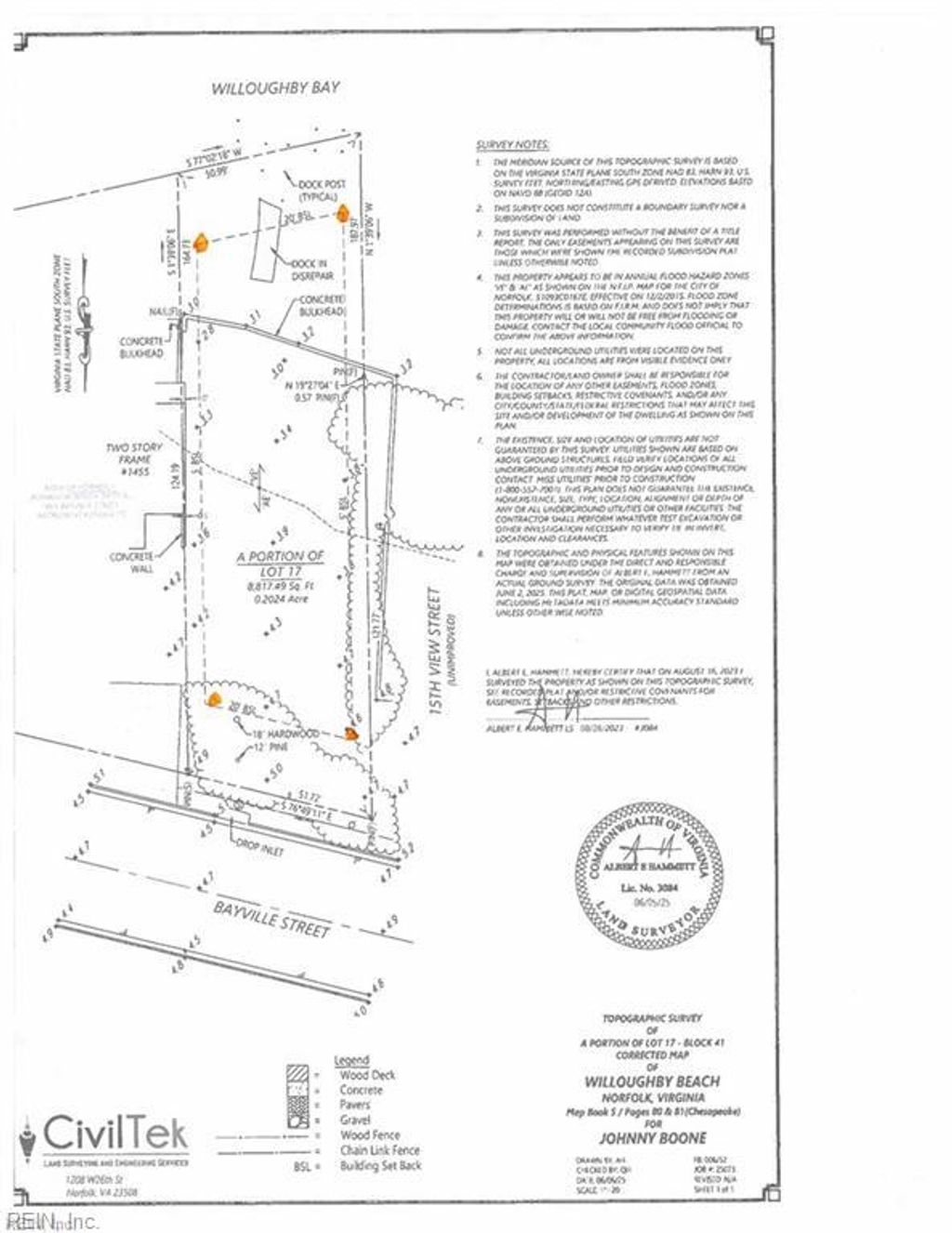 Photo of 1459 Bayville Street, Norfolk, VA 23503 (MLS # 10614583)