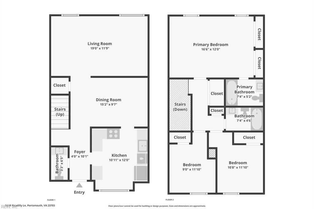 Photo of 5619 Picadilly Lane, Portsmouth, VA 23703 (MLS # 10625341)