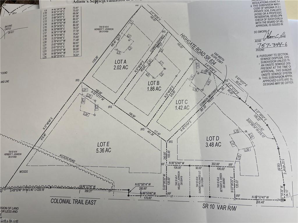 5.36AC Colonial Trail E, Surry, VA, 23883
