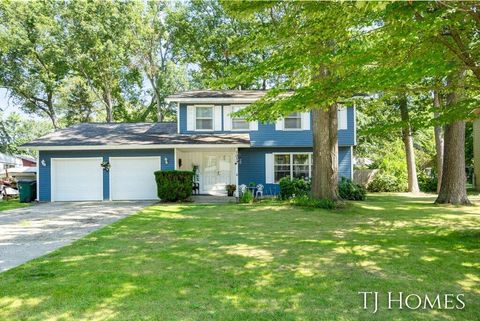 A home in Laketon Twp