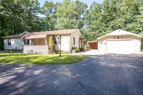 A home in Clement Twp