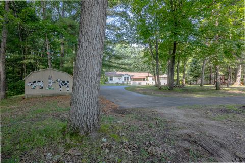 A home in Clement Twp