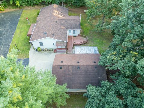 A home in Clement Twp