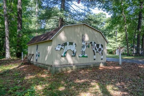 A home in Clement Twp