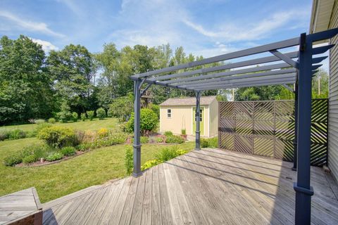 A home in Leoni Twp