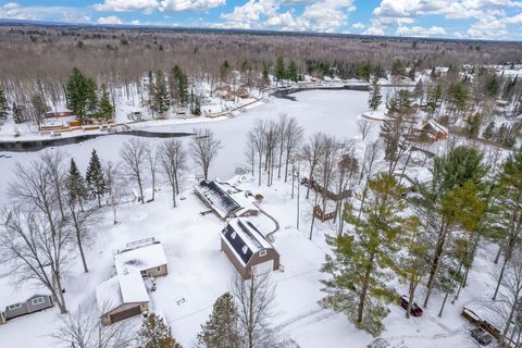 A home in Clement Twp