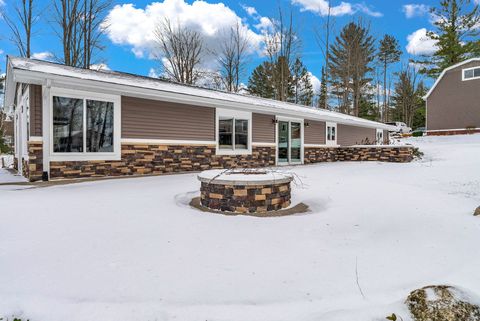 A home in Clement Twp