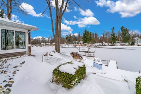 A home in Clement Twp