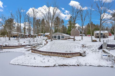 A home in Clement Twp