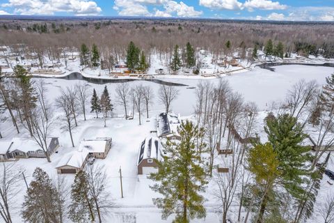 A home in Clement Twp