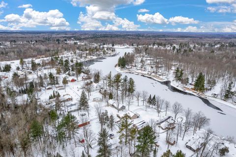 A home in Clement Twp