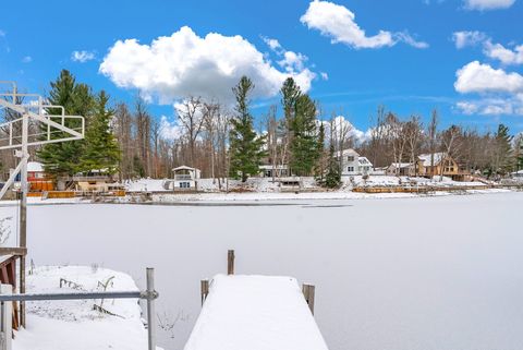 A home in Clement Twp