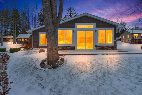 A home in Clement Twp