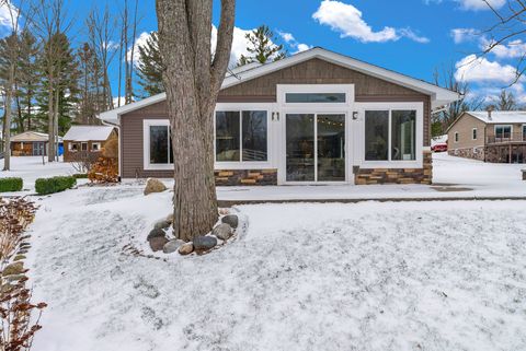 A home in Clement Twp