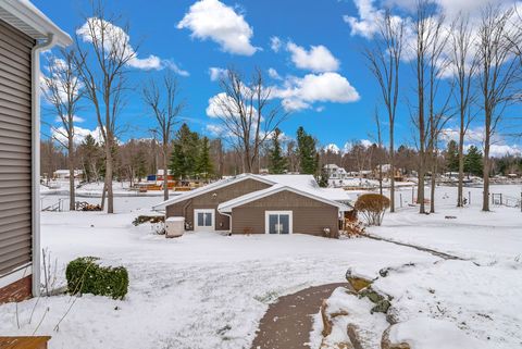 A home in Clement Twp