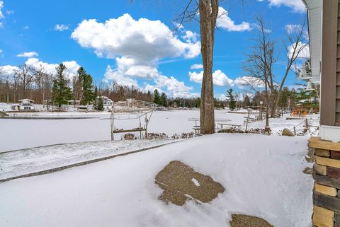 A home in Clement Twp