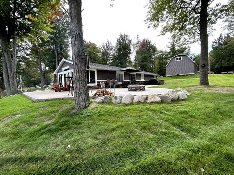 A home in Clement Twp