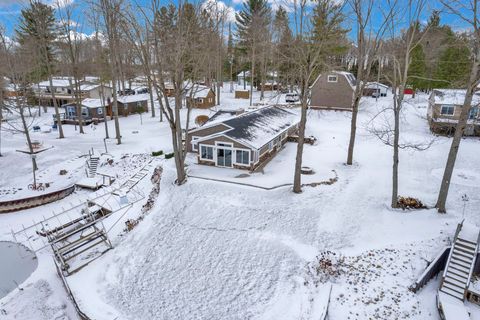 A home in Clement Twp