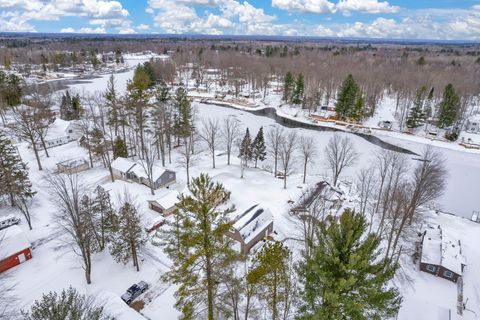 A home in Clement Twp