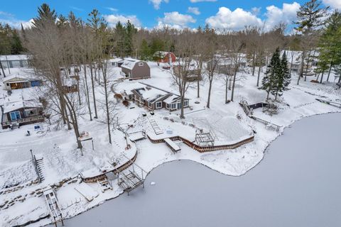 A home in Clement Twp