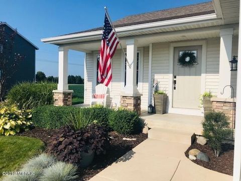 A home in Allendale Twp