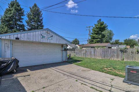 A home in Melvindale