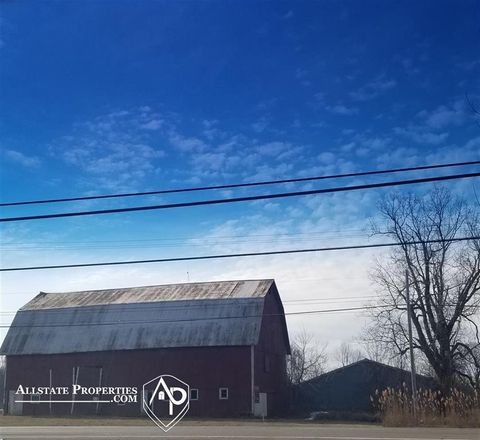 V.L. N State Road # B Road Richfield Township MI 48423