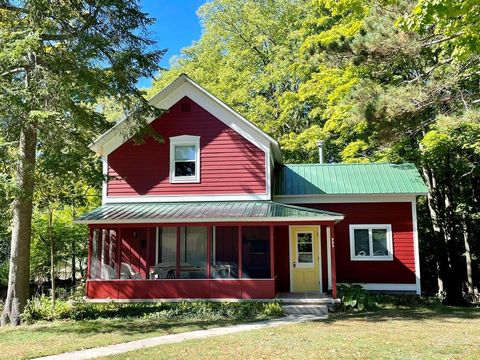 A home in Benzonia Twp