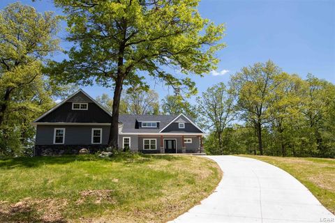 A home in Leoni Twp