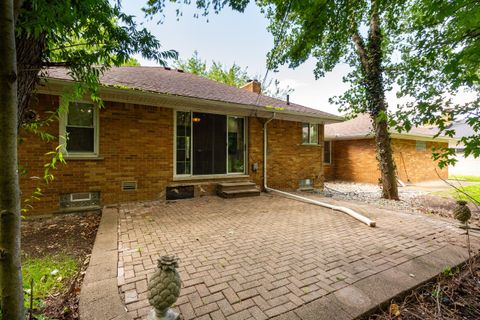 A home in Harper Woods