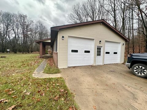 A home in Evart Twp