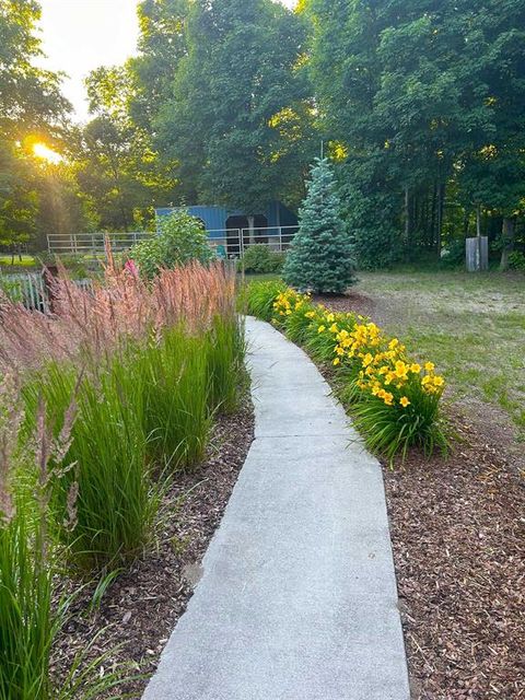 A home in Inland Twp