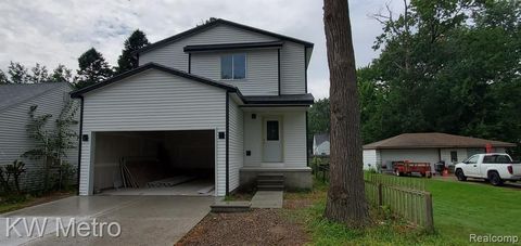 A home in Hazel Park