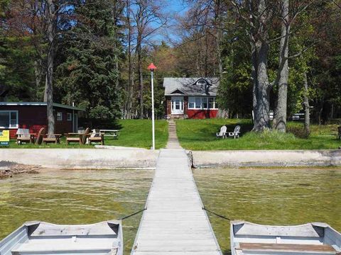 A home in Benzonia Twp