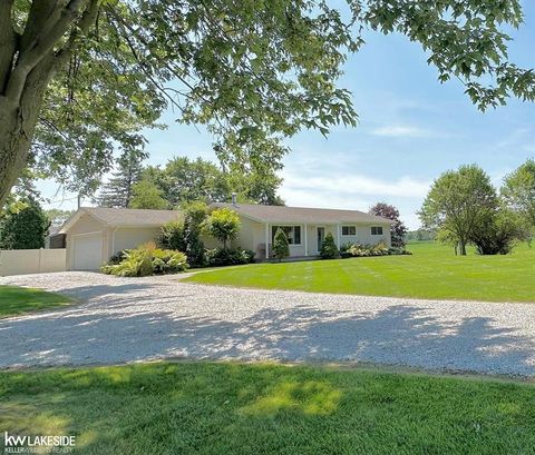 A home in Armada Twp