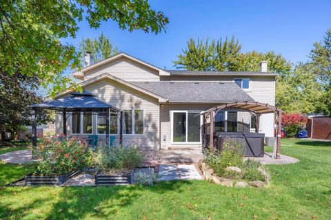 A home in Grosse Ile Twp