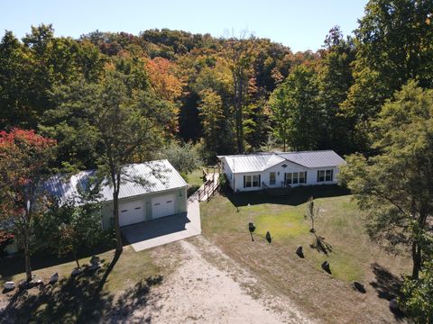 A home in Central Lake Twp