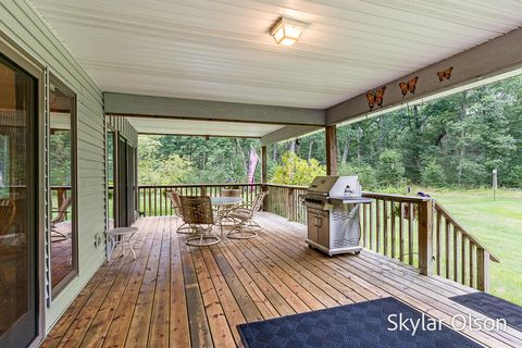 A home in Greenwood Twp