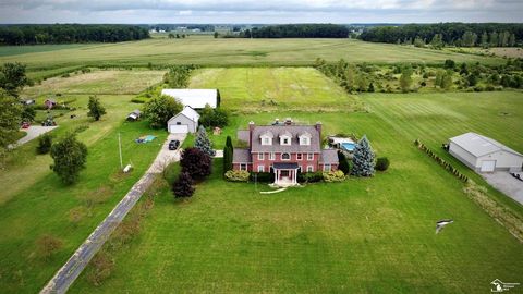 A home in Ida Twp