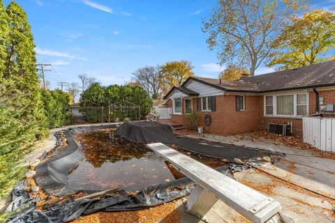 A home in Allen Park